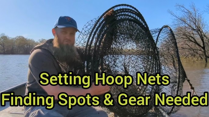 Hoop Netting 2022: High Water, Fast Current, & Heavy Winds