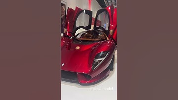 The first De Tomaso P72 showcase in Asia at Wynn Palace✨ #DeTomaso #P72 #DeTomasoP72 #peakomodel