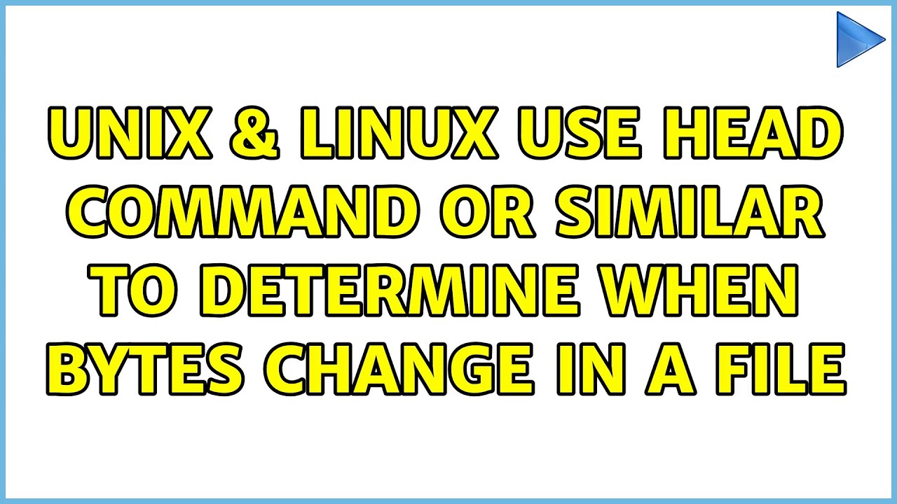 Unix & Linux: Use head command or similar to determine when bytes ...