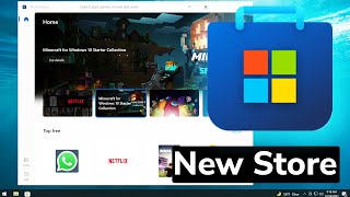 how to get the new microsoft store in windows 10 (21h2)