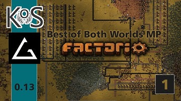 Factorio 0.13 Best of Both Worlds MP Ep 1: Map Setup & Ore | Let
