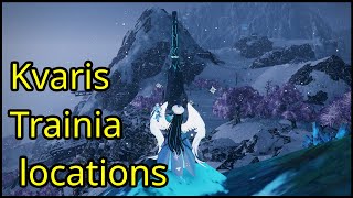 Kvaris Skill point locations and harder Trainia playthroughs