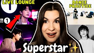 Jungkook - Seven (Dance Practice, Live Lounge) & Let There Be Love | REACTION ~he is on a roll