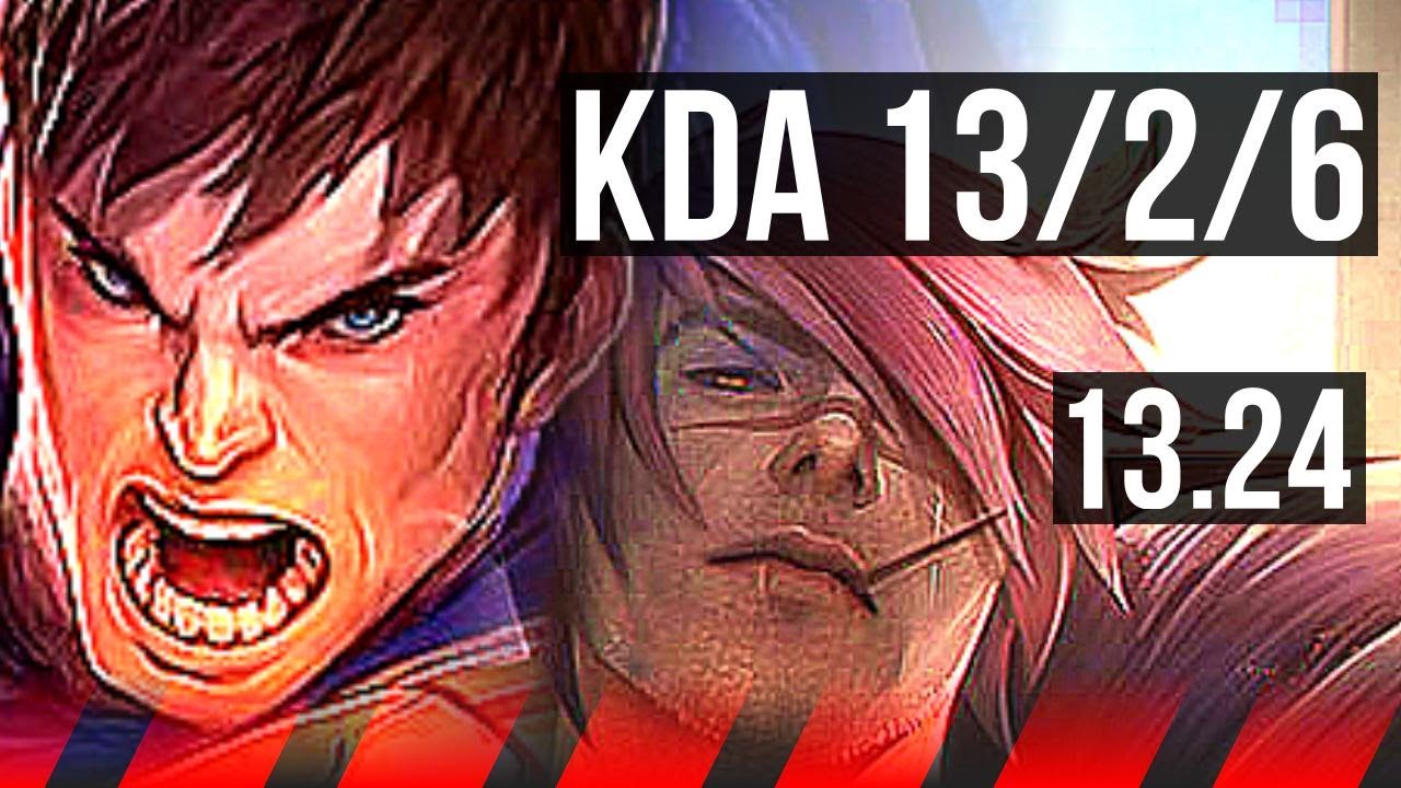 GAREN vs SETT (TOP) | 13/2/6, Legendary | KR Master | 13.24