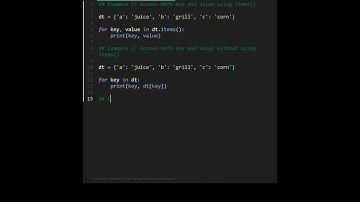 Iterate Over Dictionaries Using for Loop in Python | Python Examples | Python Coding Tutorial