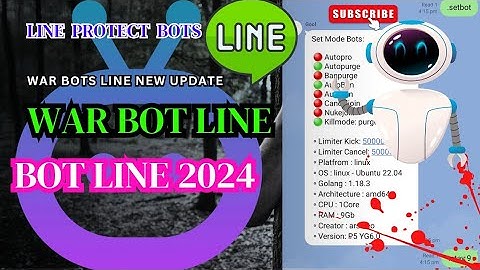 protect war bot line promo new update line go bots 2024