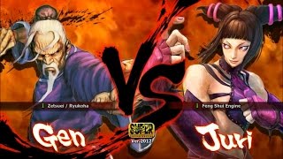 SSFIV:AE 2012 Gen vs Juri Oh, close! I lost a game.