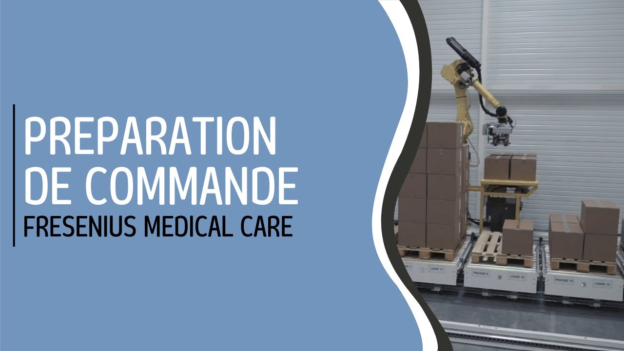 SMAD automatise la palettisation