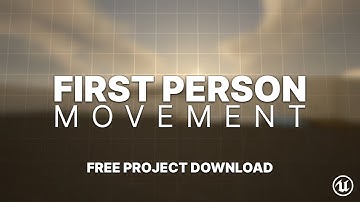 Reworked First-Person Movement Template V1 in Unreal Engine 5 – FREE Download!