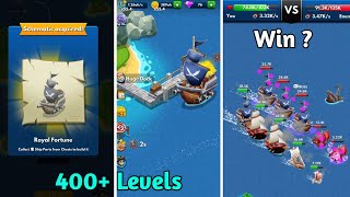 Idle Pirate Tycoon 400+ Level Best Strategy To Win With Royale Fortune | Radheya screenshot 4