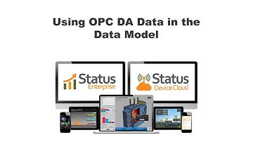 Using OPC DA in the Data Model