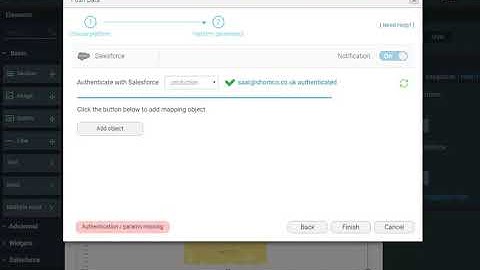Generate a PDF preview of a digital form based on Salesforce data and edit it