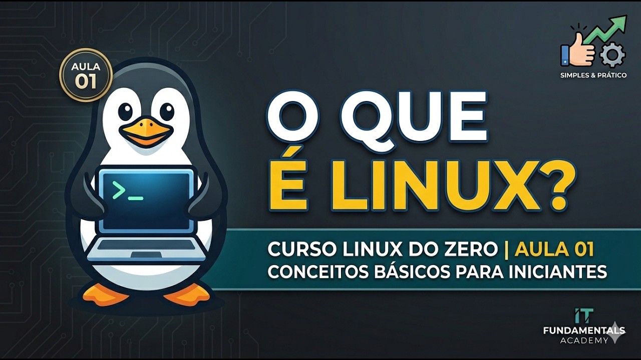 O que é o Linux? | Curso Linux do Zero – Aula 01 - YouTube