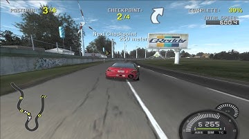 Need For Speed: ProStreet - Race #104 - Top Speed Run (Autobahnring II - React Team Sessions)