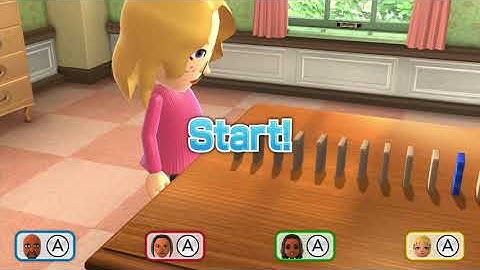 Wii party U - Battle of Minigames (Master, Eng Sub) Player Matt Vs Yuehua Vs Faustine Vs Maximillian