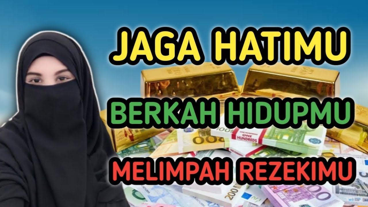 USTAZAH HALIMAH TERBARU : JAGA HATIMU BERKAH HIDUPMU MELIMPAH REZEKIMU #halimahalaydrusterbaru