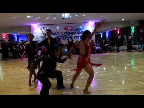 2017 2nd World Pro-Am,Mania DanceSport Festival 프로암 Open ChaCha