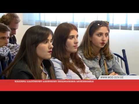 შეხვედრა სახელმწიფო სამედიცინო უნივერსიტეტის სტუდენტებთან