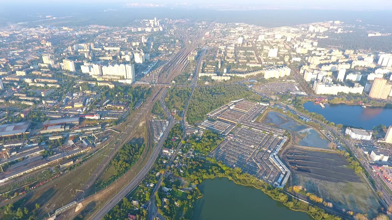 Озеро Королек Киев 2018 с квадрокоптера