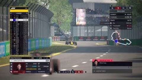 F1 manager 22-Australia-What happens when you hit 0% tires???