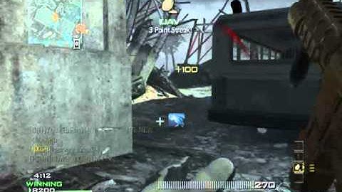 heavygunner04 - MW3 M4A1 Walking Over Noobs