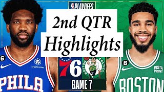 Philadelphia 76ers vs. Boston Celtics Full Highlights 2nd QTR | May 14 | 2022-2023 NBA Playoffs