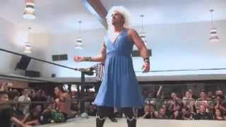 PWG Wrestler Chuck Taylor is a Drag Queen?! FUNNY!!!!