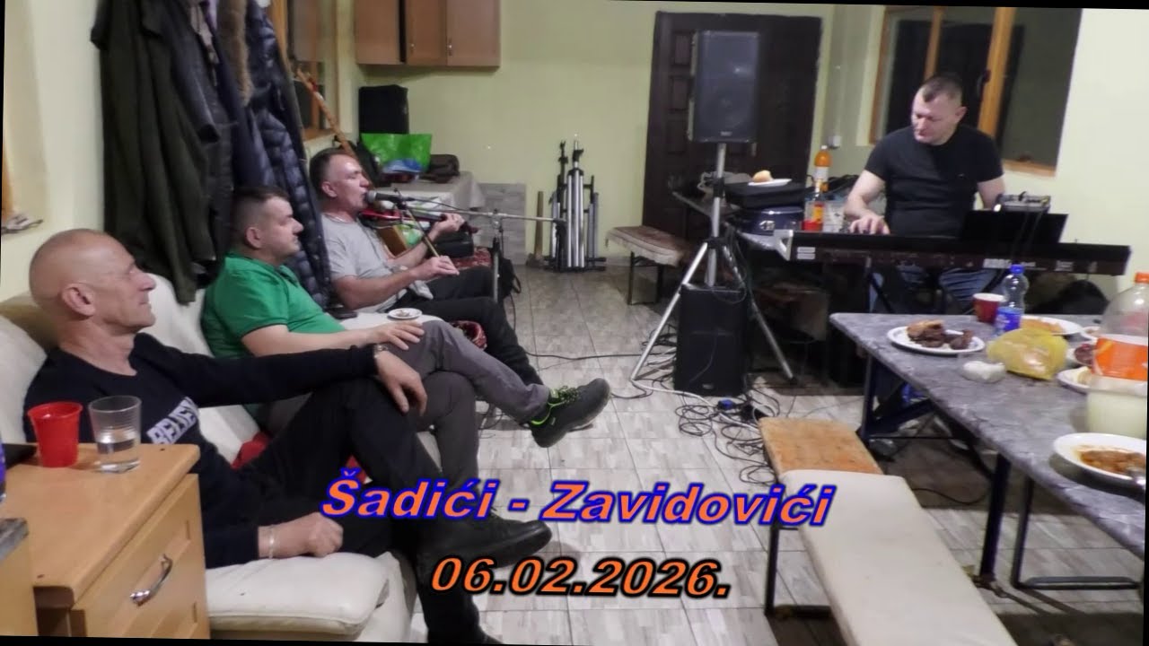 Menso Bend & Žućo, sa izvornim pjesmama u lovačkoj kući Šadići Zavidovići