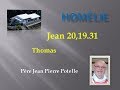 Homélie P Potelle Jean 20 19 31 Thomas