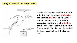 Jerry B. Marion Problem 11-8 | Principles of Physics