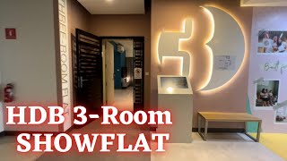 HDB BTO 3-Room Flat 66sqm | Showflat |  Singapore
