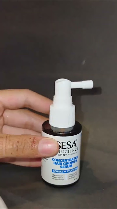 The new Ayuscience Serum by Sesa helps your grow 28200 Hair strands in 3 months! Try now