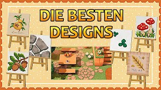 Die BESTEN Custom DESIGNS in Animal Crossing: New Horizons | Part 1