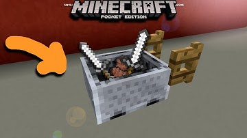 How to make a Working Shopping Cart-Minecraft Pocket Edition/Win10/Xbox