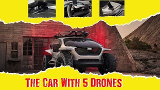 Audi Releases Al Trail-The Car With 5 Drones.