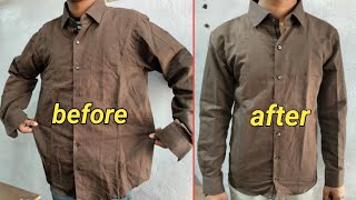 रेडीमेड शर्ट फिटिंग करे घर पर ही | how to fit shirt at home  Shirt Fitting at Home