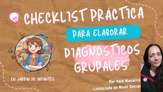 Cómo redactar un Diagnóstico de grupo ♥ Nivel Inicial ♥ Maestras Jardineras