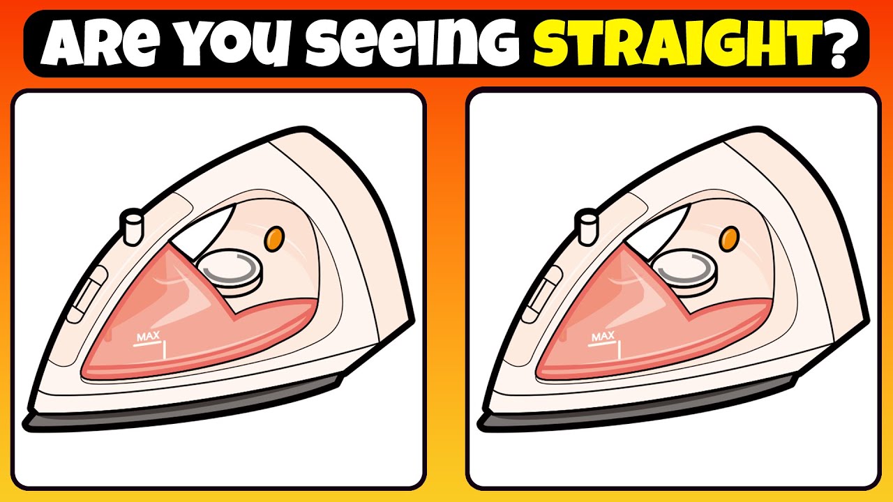 ARE YOU SEEING STRAIGHT? | Find 3 Differences👀