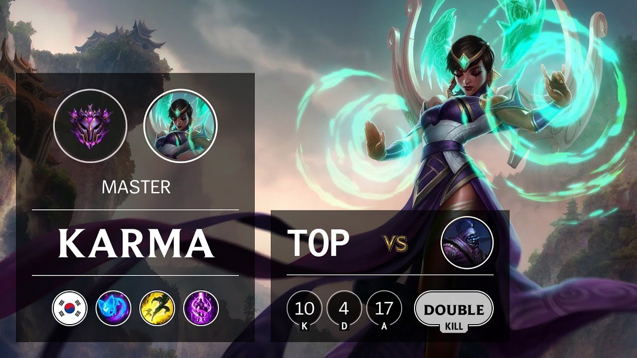 Karma Top vs Jax - KR Master Patch 9.18