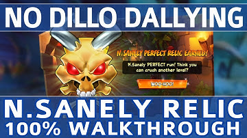 Crash Bandicoot 4 - No Dillo Dallying 100% Walkthrough - N.Sanely Perfect Relic (All Gems & Crates)