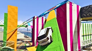 Issi Rally Impossible Parkour Gameplay In Gta 5 | Gta 5 Parkour Gameplay |
