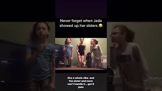 Jada showing up her sisters and making mom laugh