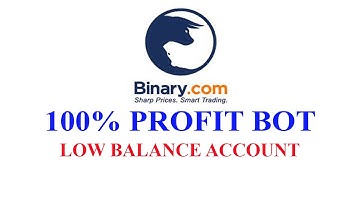 BINARY BOT | 100% PROFIT | NEVER LOSS NEW BOT | 2020