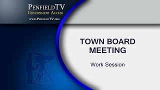 2016-08-10 PEN Town Brd Work Session