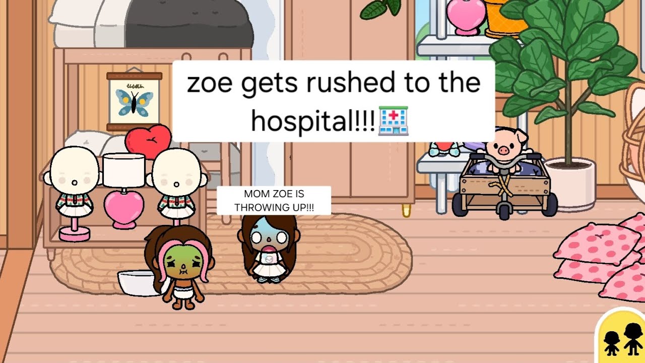 ZOE GETS RUSHED TO THE HOSPITAL!!!!! with voice
