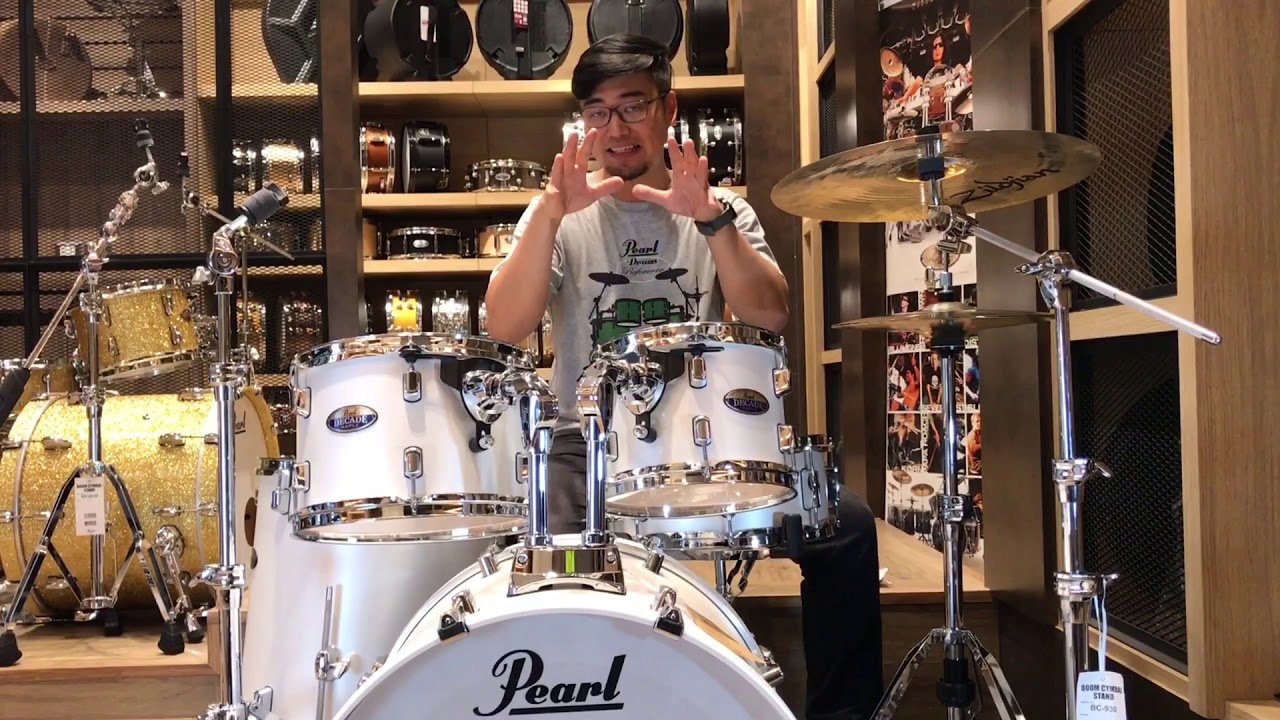 Pearl Decade กลองชุดไม้ Maple เสียงดีมากๆ