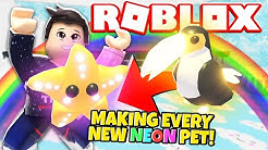 Making Every New NEON PET in Adopt Me! NEW Adopt Me Spring Festival Update (Roblox)