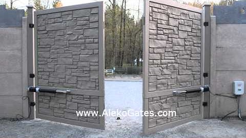 ALEKO® GG1300 Basic Kit Swing Gate Opener for Dual Swing Gates