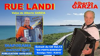 Alberto GARZIA "RUE LANDI" Diaporama-photos 2022