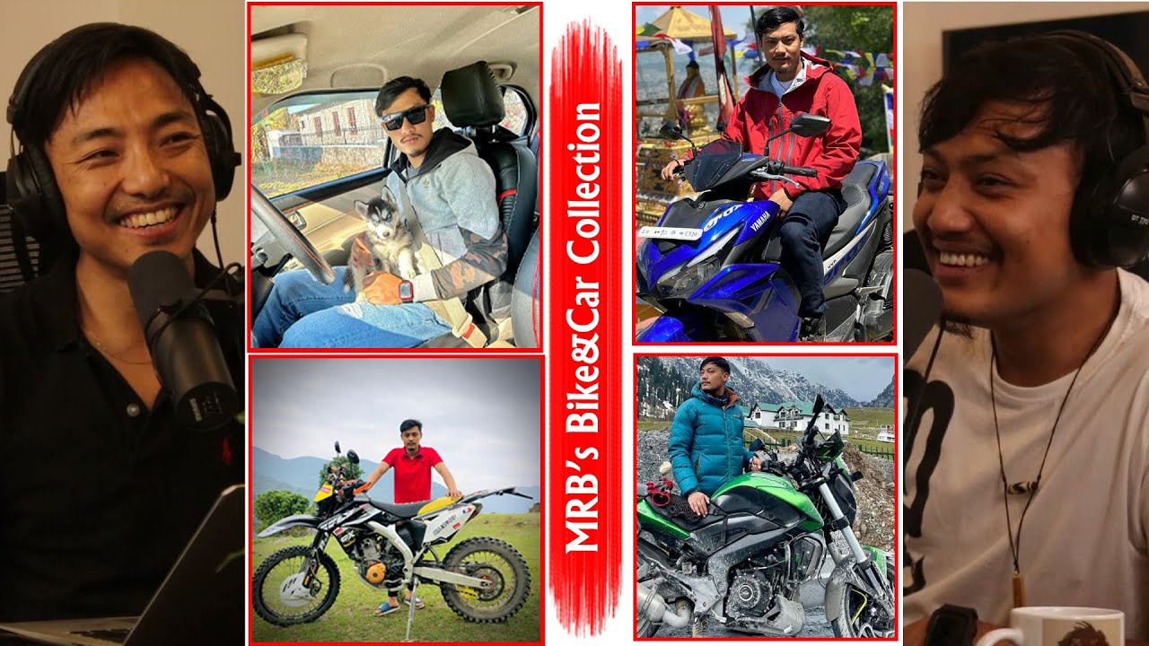 MRB's bike and car collection !! New car?? Nepali Podcast Clip!! Biswa Limbu